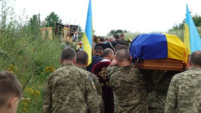 Похорон військового Олега Прокоповича
