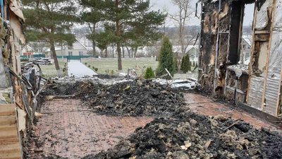 Дерев’яну церкву, яка згоріла у Копанках, відновлюватимуть Дерев’яну церкву, яка згоріла у Копанках, відновлюватимуть