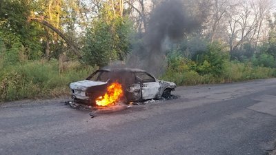 згоріле авто