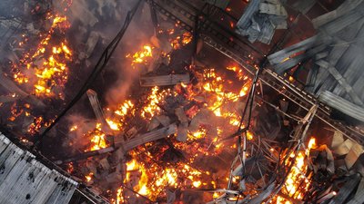 Російські війська обстрілюють Миколаївщину. Сталися чотири пожежі Російські війська обстрілюють Миколаївщину. Сталися чотири пожежі