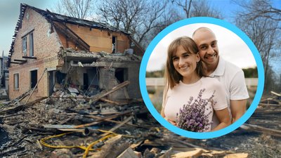 Влучання шахеда в будинок родини блогерів Олександра Глазова та Даші Євтух: хто там мешкав