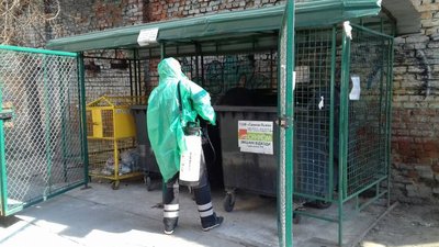 Карантин у Львові: як проводять дезінфекцію у місті
