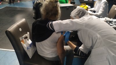 У центрі вакцинації працювала одна мобільна бригада