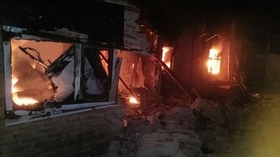 На Запоріжжі виникло три пожежі внаслідок обстрілів армії РФ — ДСНС На Запоріжжі виникло три пожежі внаслідок обстрілів армії РФ — ДСНС