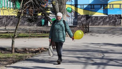 Херсон, місто, вулиця, погода