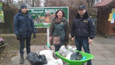Рибоохоронний патруль передав Луцькому зоопарку конфісковану рибу