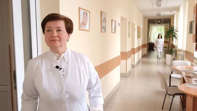 Завідувачка пологового відділення Ірина Грабчак Завідувачка пологового відділення Ірина Грабчак