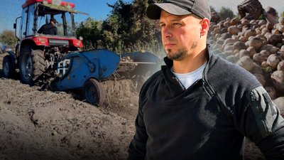 Фермерська картопля: як подружжя Розумієнків вирощує картоплю та продає через Інтернет