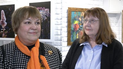 Живопис і макрозйомка: у Рівному дві мисткині презентували спільну виставку "Діалоги"