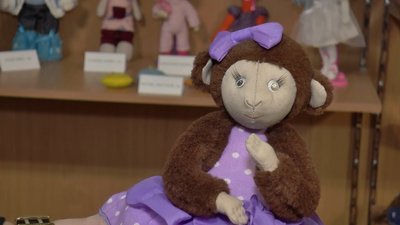 Виготовлені іграшки вихованцями гуртка "Чародії"