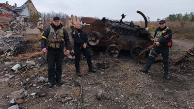 Віра Моталюк під час служби на Харківщині Віра Моталюк під час служби на Харківщині