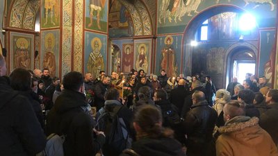 У Києві відбулася церемонія прощання із Геннадієм Афанасьєвим
