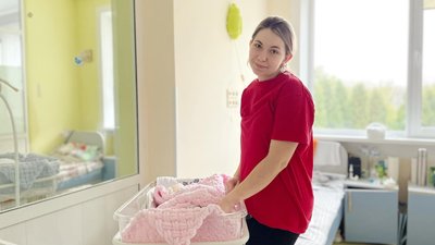 У Львові прооперували немовля, яке народилося із пухлиною вагою 1 кг У Львові прооперували немовля, яке народилося із пухлиною вагою 1 кг