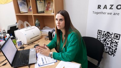 Ветеранка російсько-української війни Катерина Луцик Ветеранка російсько-української війни Катерина Луцик