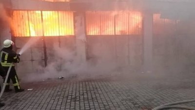 У середмісті Херсона сталася пожежа