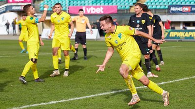 Футбольний клуб "Прикарпаття" переміг "Буковину"