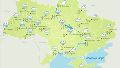 Вихідними у Полтаві дощитиме