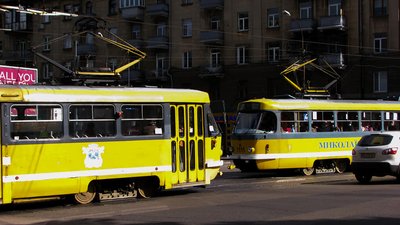 У Миколаєві тимчасово змінили маршрут руху трамваїв