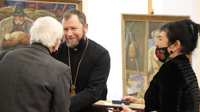 В Ужгороді відкрилась ювілейна виставка Володимира Микити