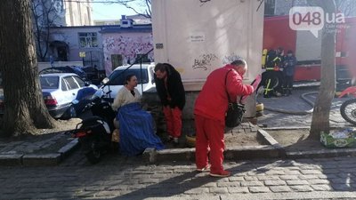 Рятувальники ліквідували пожежу в центрі Одеси