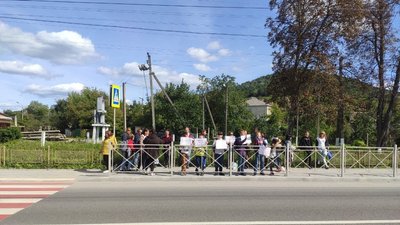 На Тернопільщині перекрили дорогу через протест