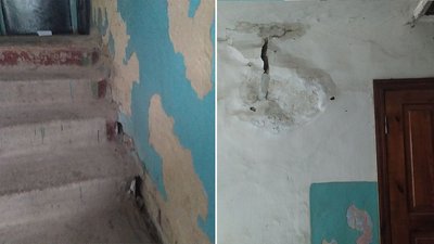 Жителі кропивницької багатоповерхівки просять ЖЕО відремонтувати під’їзд Жителі кропивницької багатоповерхівки просять ЖЕО відремонтувати під’їзд