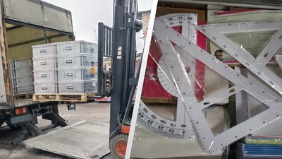 Приладдя для занять геометрією: 104 набори "Школа в коробці" від UNICEF отримали заклади освіти Житомирщини