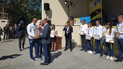 На Донеччині нагородили переможців Олімпійських та Паралімпійських ігор На Донеччині нагородили переможців Олімпійських та Паралімпійських ігор