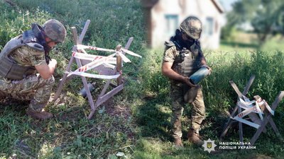 Вибухотехніки знешкодили бойову частину російського БпЛА у Ріпках на Чернігівщині