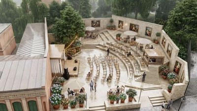 Візуалізація культурного простору на Андріївському узвозі у Києві