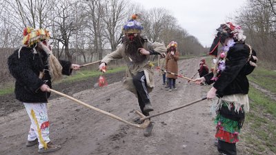 Обряд, відомий як "Цигани", у селі на Вінниччині