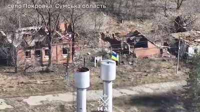 Український прапор встановили в Покровці