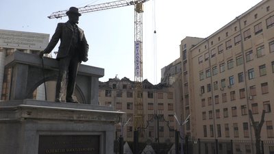 Університет імені Бекетова відновлюють після російського обстрілу. Харків, 7 березня 2023