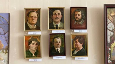 Двоє художників подарували свої картини музею Соломії Крушельницької Двоє художників подарували свої картини музею Соломії Крушельницької