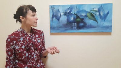 У Миколаєві відкрили виставку картин херсонської художниці