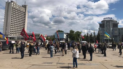 Акцію "Стоп реванш" влаштували у Сумах