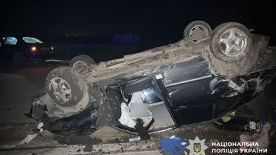 На Полтавщині в ДТП загинув водій: автомобіль перекинувся у Кременчуцькому районі