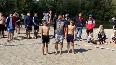 Чемпіонат області з пляжної боротьби відбувся у Сумах