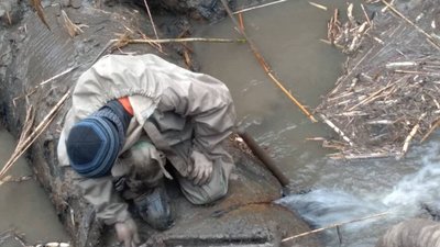 Ремонтні бригади продовжують ліквідувати аварію на водогоні "Горлівка-Торецьк" Ремонтні бригади продовжують ліквідувати аварію на водогоні "Горлівка-Торецьк"