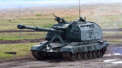На Кінбурнському півострові знищили самохідну артустановку російської армії — ОК "Південь"