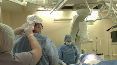 Обстеження інфаркту міокарда на ангіографі у кардіоцентрі Кропивницького Обстеження інфаркту міокарда на ангіографі у кардіоцентрі Кропивницького