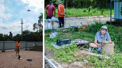 У Кропивницькому завершили розкопки на місці встановлення прапора до 30-річчя Незалежності