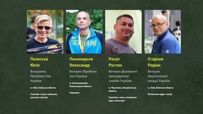 "Warrior Games-2021": Рустам Росул із Закарпаття потрапив до складу збірної України "Warrior Games-2021": Рустам Росул із Закарпаття потрапив до складу збірної України