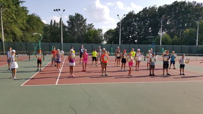 У Сумах завершився чемпіонат міста з тенісу серед дітей