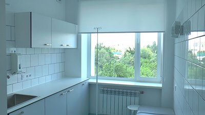 У полтавському онкодиспансері волонтери облаштували нову санкімнату