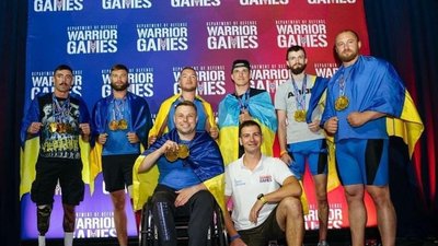 Українські військовослужбовці та ветерани здобули 33 золоті нагороди на Іграх Воїнів у США