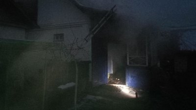 На пожежі у селі на Житомирщині загинули батько та син