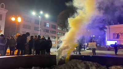 У Вінниці відбулась акція на підтримку Стерненка
