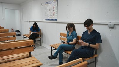 Мобільне укриття у притулку Харкова