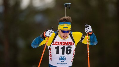 Богдан Борковський, біатлоніст збірної України в складі на Кубок світу 2025/26